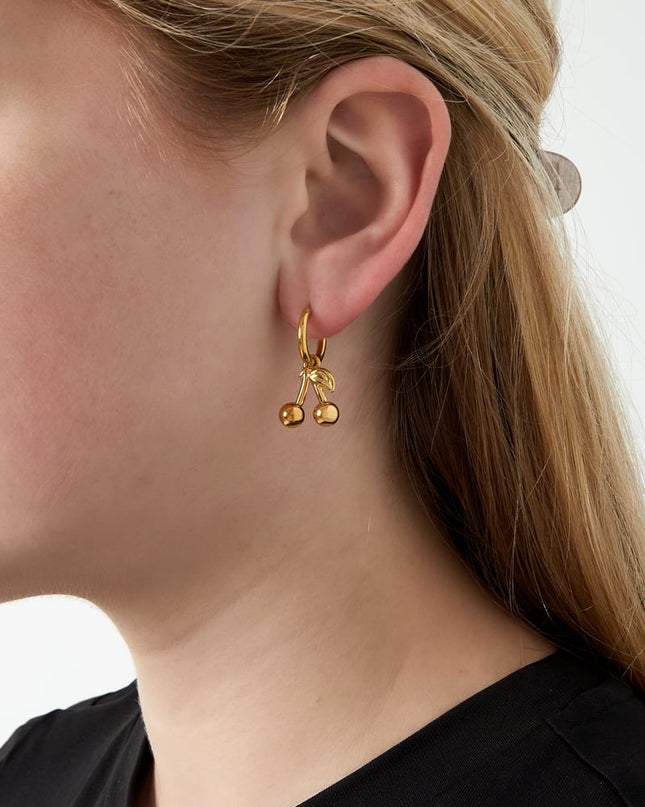 cherry on top oorbellen