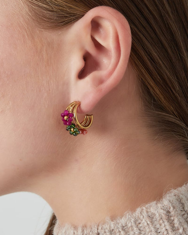 Little Bloom oorbellen