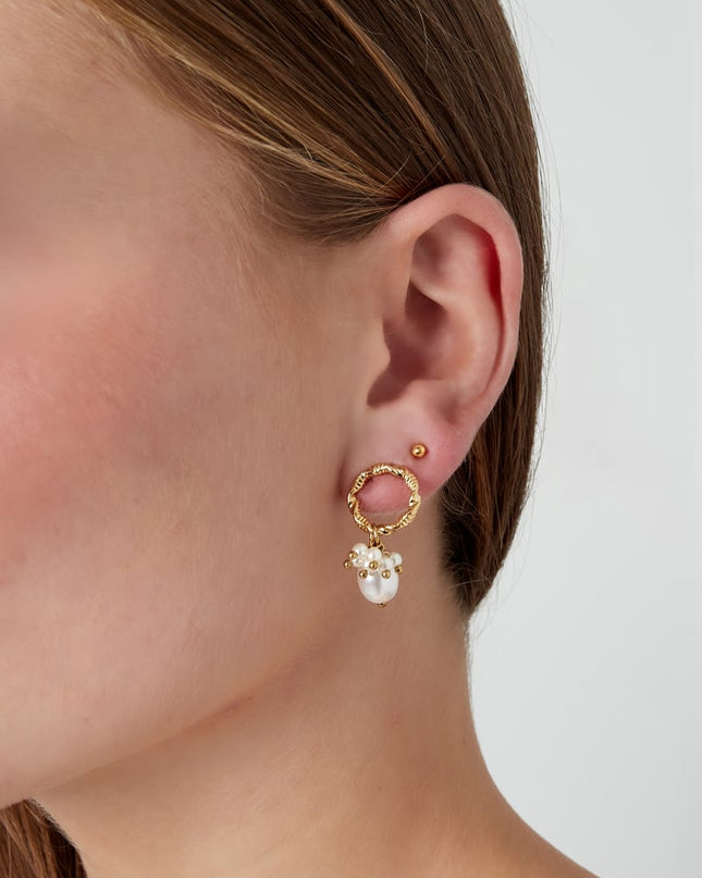 lovely little pearls oorbellen