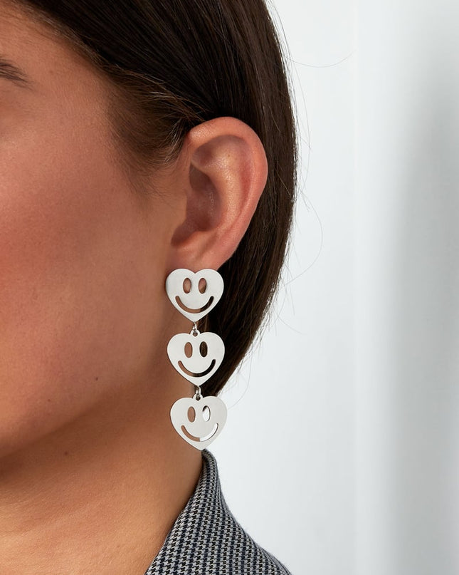 oorbellen smiley lovers