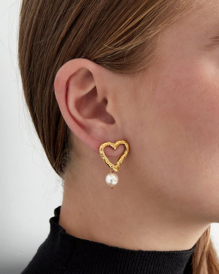 sweetheart pearls oorbellen