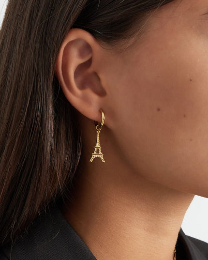 eiffel oorbellen
