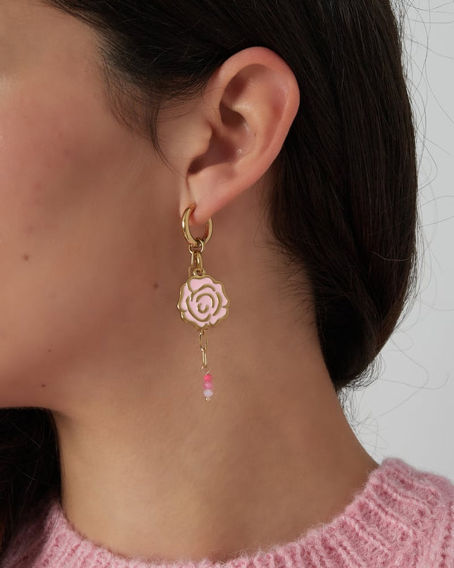 Oorbellen sweetheart rose