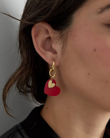 Oorbellen sweetheart charm