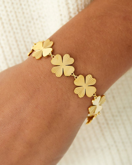 bold blooms armband