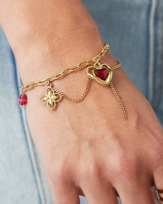 bedelarmband pulse of love