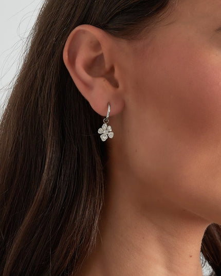 tropische bloem oorbellen