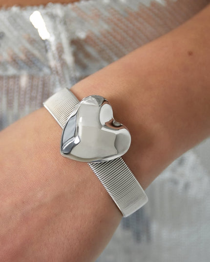 statement love armband klein