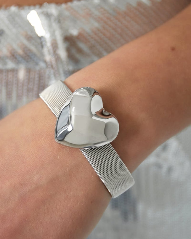 statement love armband klein