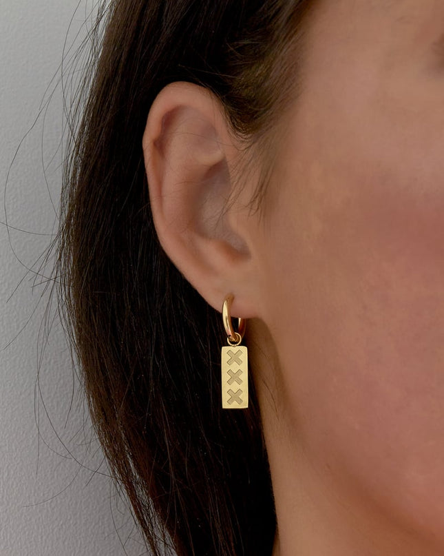 amsterdam x oorbellen