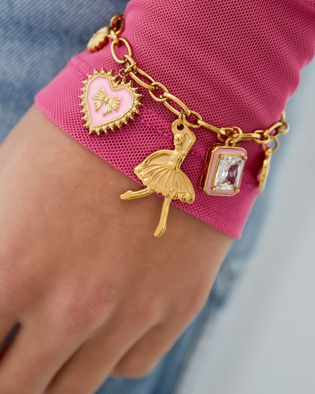 bedelarmband colorful dancer