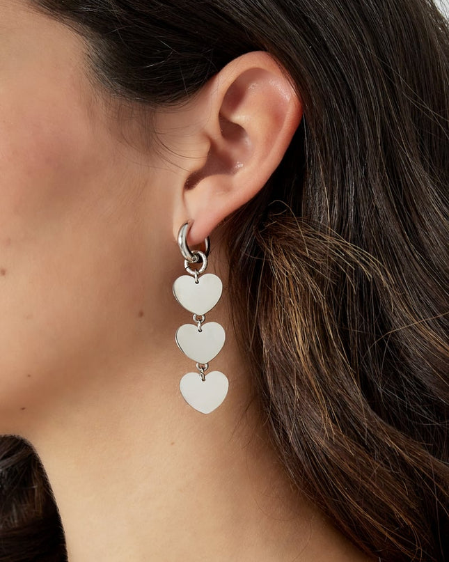 oorbellen triple lover