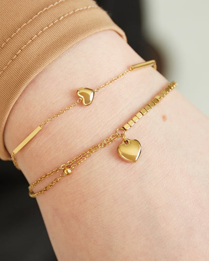 armband simple heart