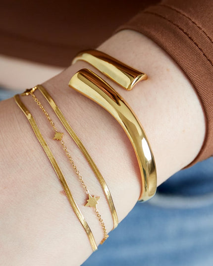 golden layers armband