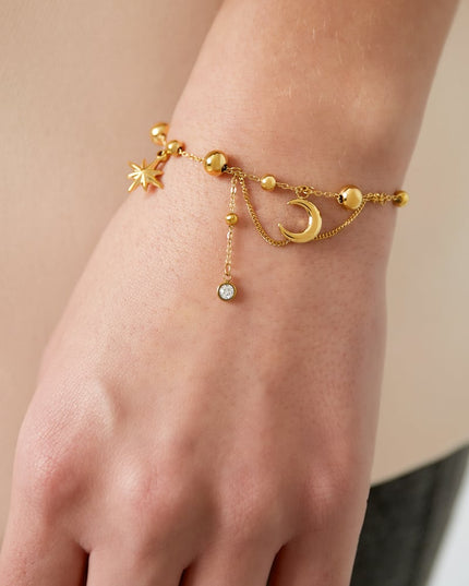 armband trendy moon