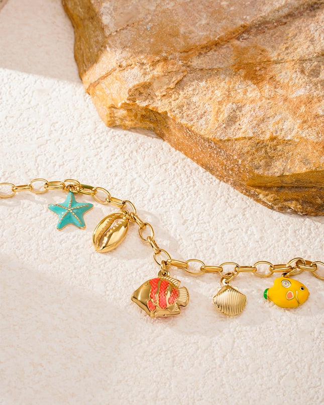 Vissen in de zee armband