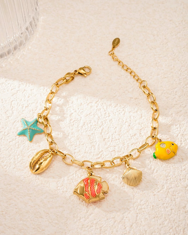 Vissen in de zee armband