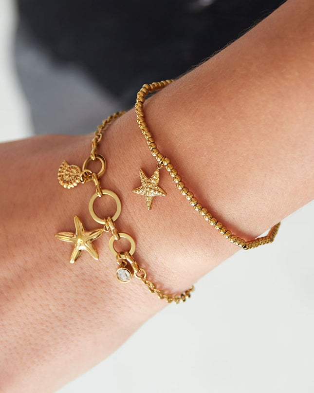 simpele armband kleine zeester