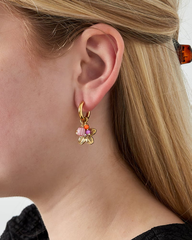 bloom hoops oorbellen
