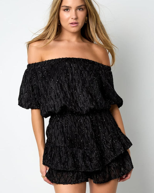 Polyester fiber (polyester) Bodysuits Solid color Casual Spring/Summer Ruffle edge Clothes