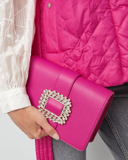 Bag buckle classy - dark brown