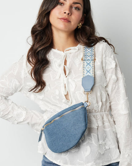 Bronze brilliance schoudertas - coppery