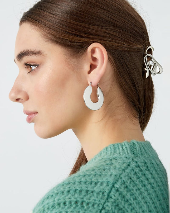 Graceful hair clip Gold Color pearl