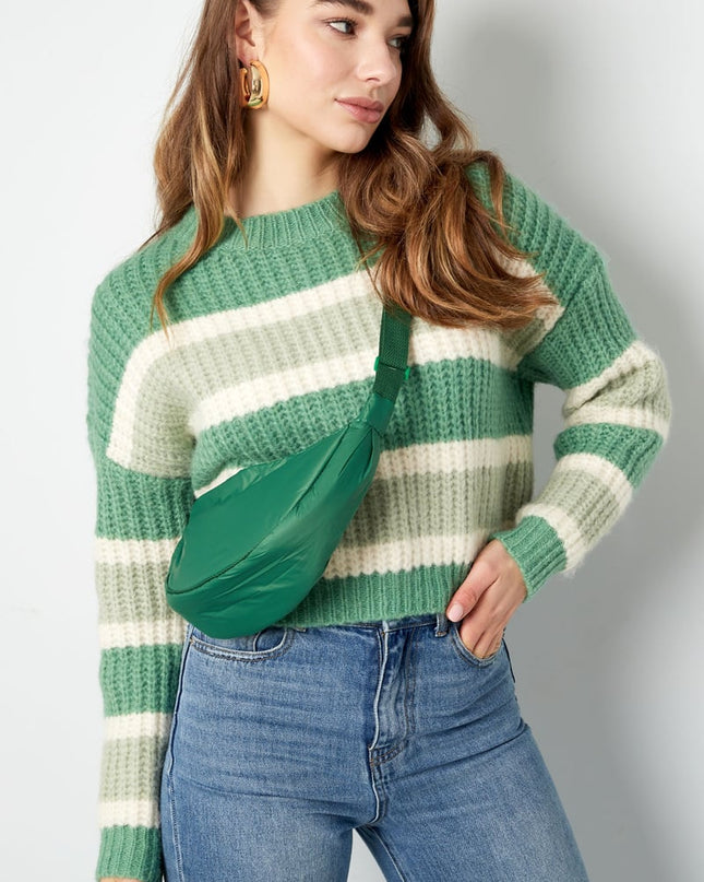 Schoudertas half moon