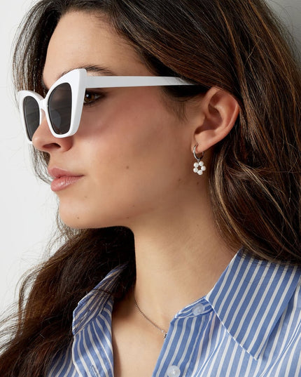 Sunglasses monochrome frame - black