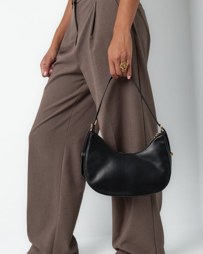 Kleurrijke halve maan tas