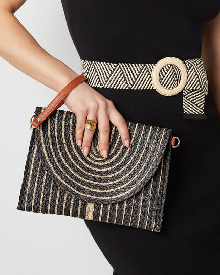 Summer clutch living life - off-white