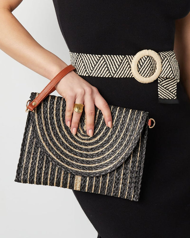 Summer clutch living life - off-white