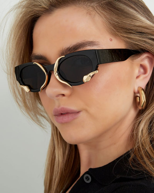 Snake sunglasses - black