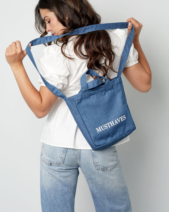 Kleine denim tas musthaves