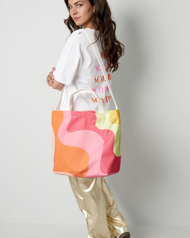Canvas shopper colorbomb - multi
