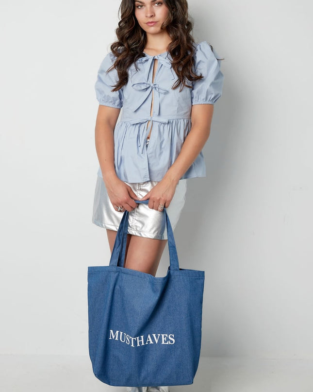 Denim shopper must-haves - blue