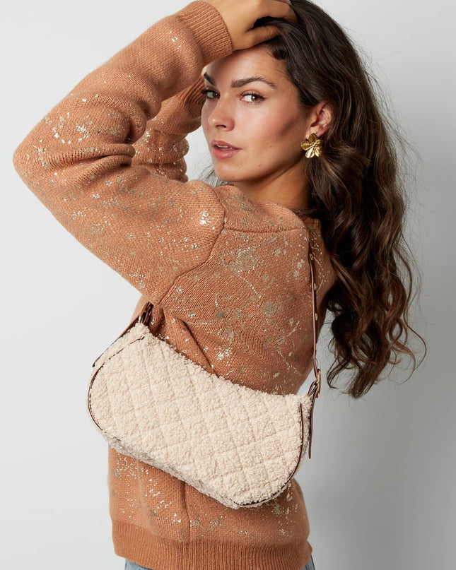 Soft Meander Bag - Rose red