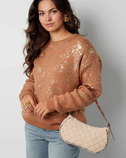 Soft Meander Bag - Rose red