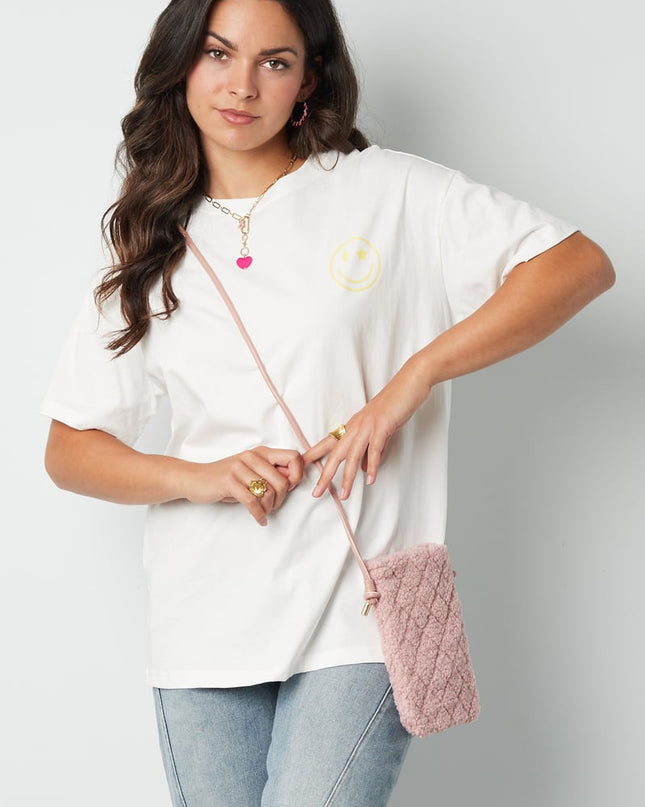 On-the-go phone bag - off white