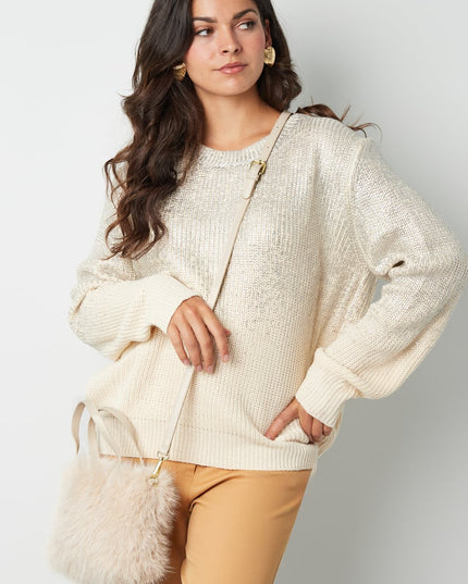 Plush haven bag - black