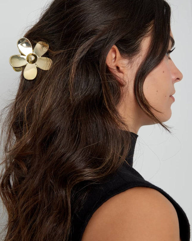 daisy hair clip