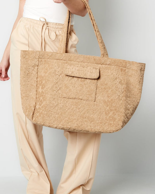 Grote flower girl tas