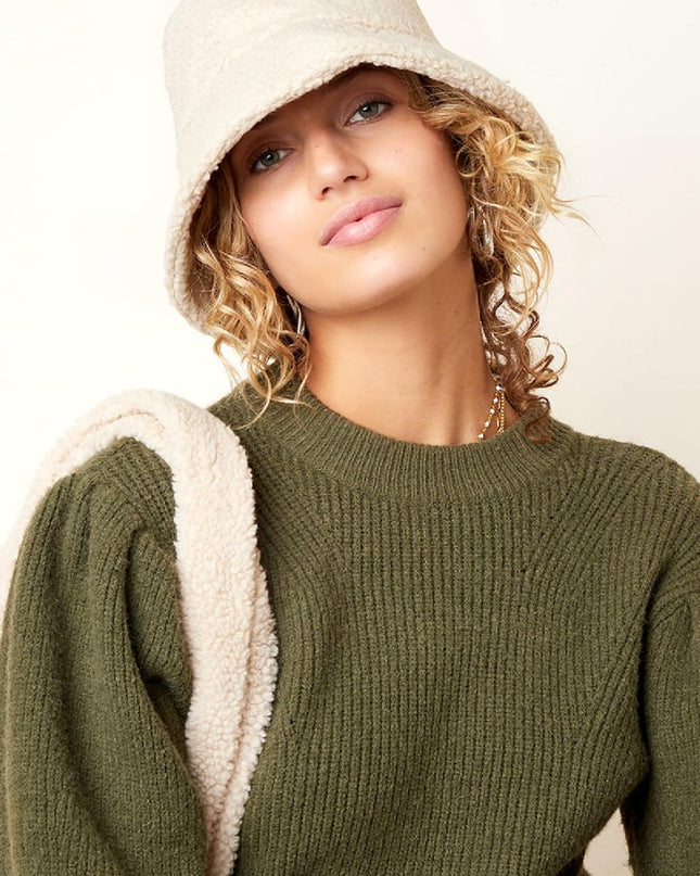 Bucket hat teddy Camel Polyester One size