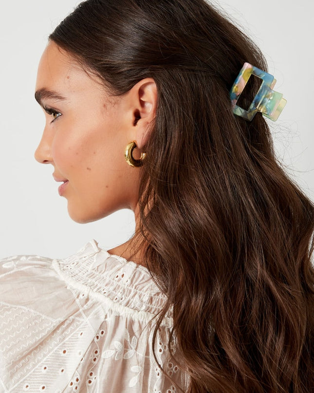 Haarclip in meerdere kleuren Bruin Sheet Material