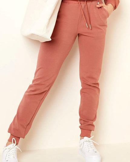 Comy broek loungewear Oranje S
