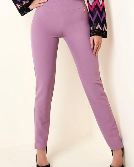 Slim fit pants Beige S