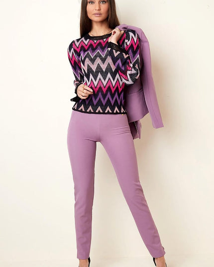 Slim fit pants Beige S