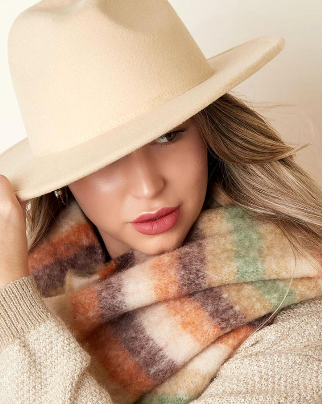 Fedora hoed rood Polyester