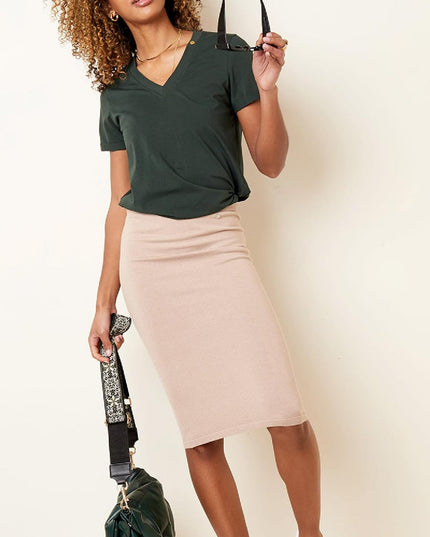 Pencil skirt Purple S