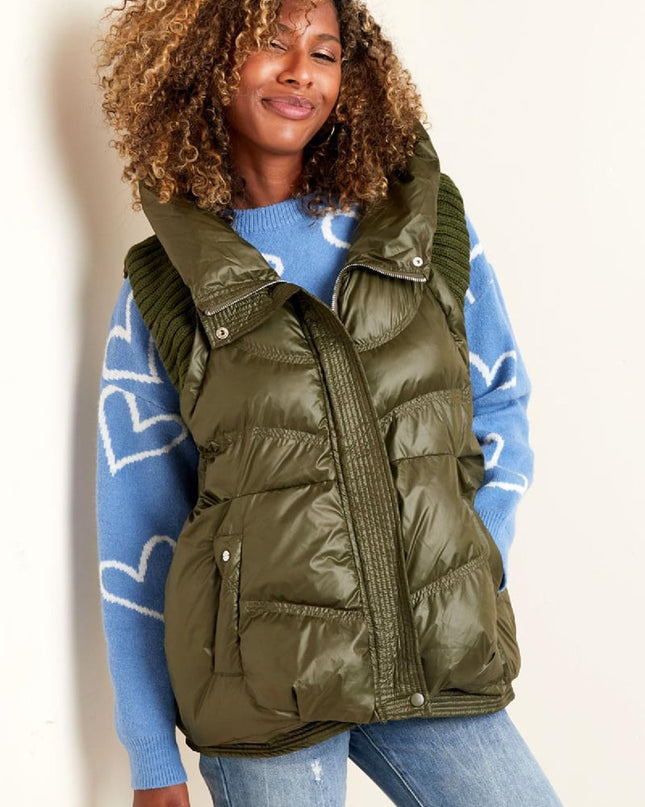 Body warmer autumn Olive M